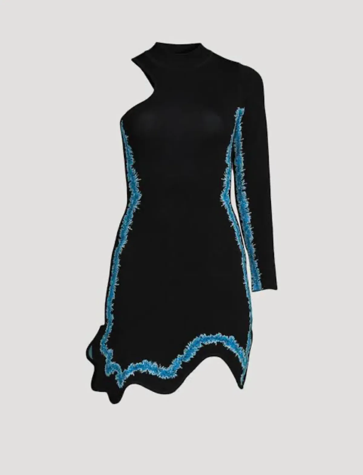 PH5 Manta Wavy One-Sleeve Mini Dress size M - Image 3