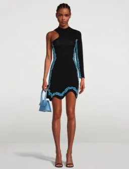 PH5 Manta Wavy One-Sleeve Mini Dress size M for rent on The Volte - image 1