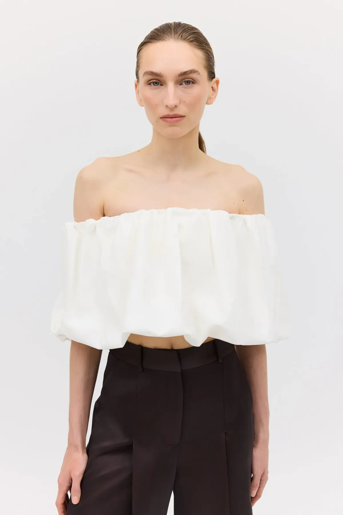 Bianca Spender Cotton Hazel Top White Size 6 - Image 1