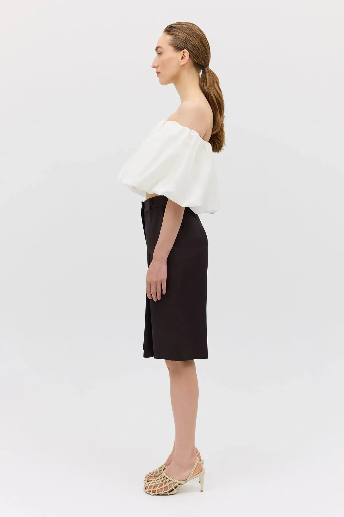 Bianca Spender Cotton Hazel Top White Size 6 - Image 5