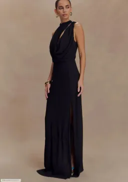 Meshki Galia Cowl Neck Maxi Dress for rent on The Volte - image 3
