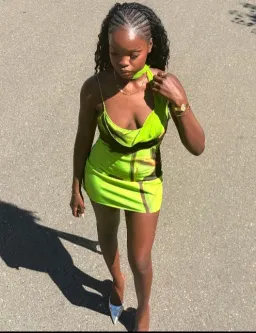 Rat and Boa Orisha Mini Dress for rent on The Volte - image 1