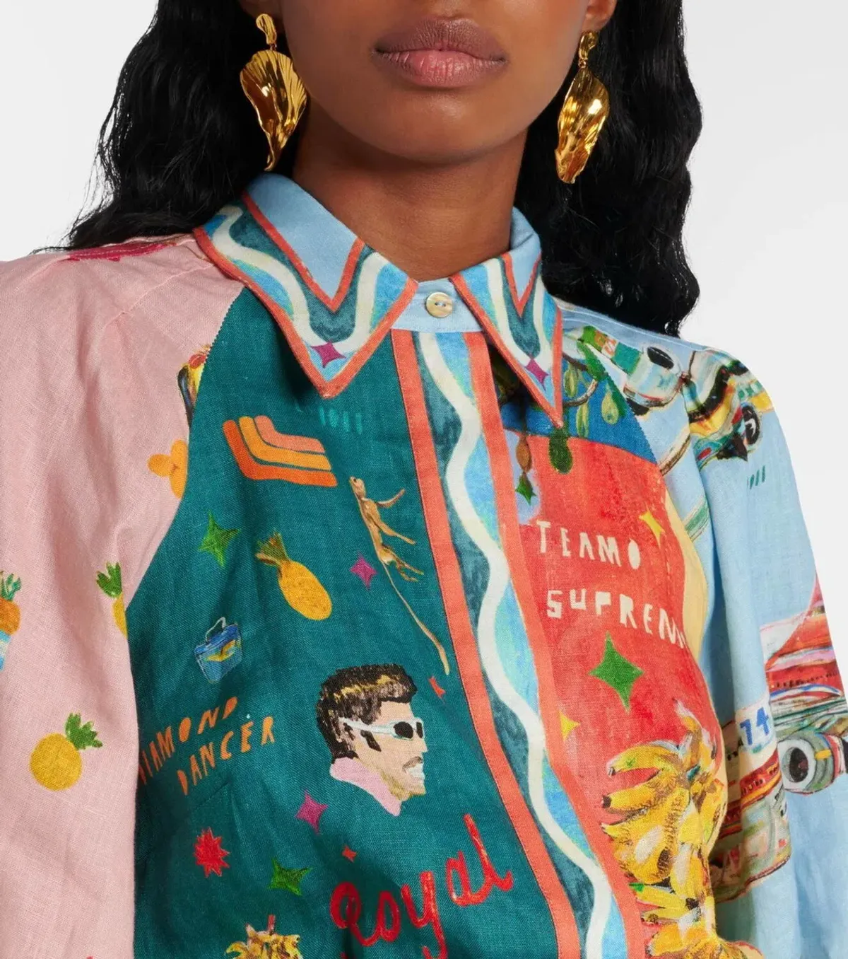 ALEMAIS All Aboard Mini Dress Size 10 AU - Image 3