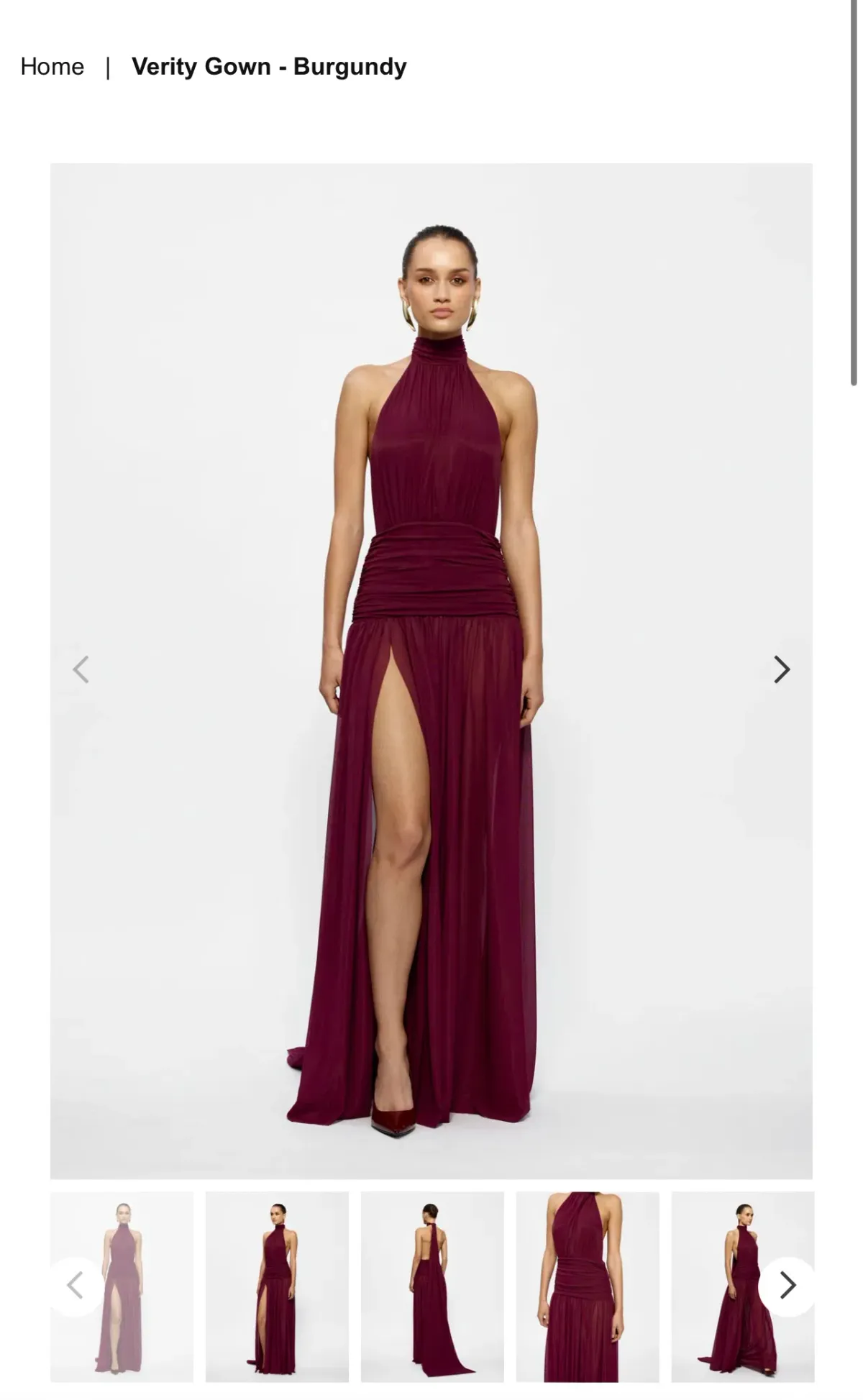 Effie Kats Verity Gown Size 6 - Image 1