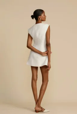 ARCINA ORI -Camille Dress White for rent on The Volte - image 2