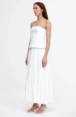 ACLER - Brayswick Midi Dress Ivory for rent on The Volte - image 2