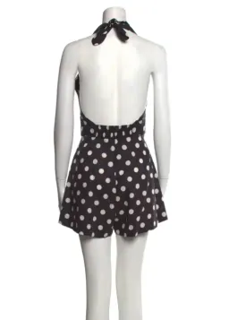 ZIMMERMANN - Bellitude Halter Playsuit Polkadot for rent on The Volte - image 3