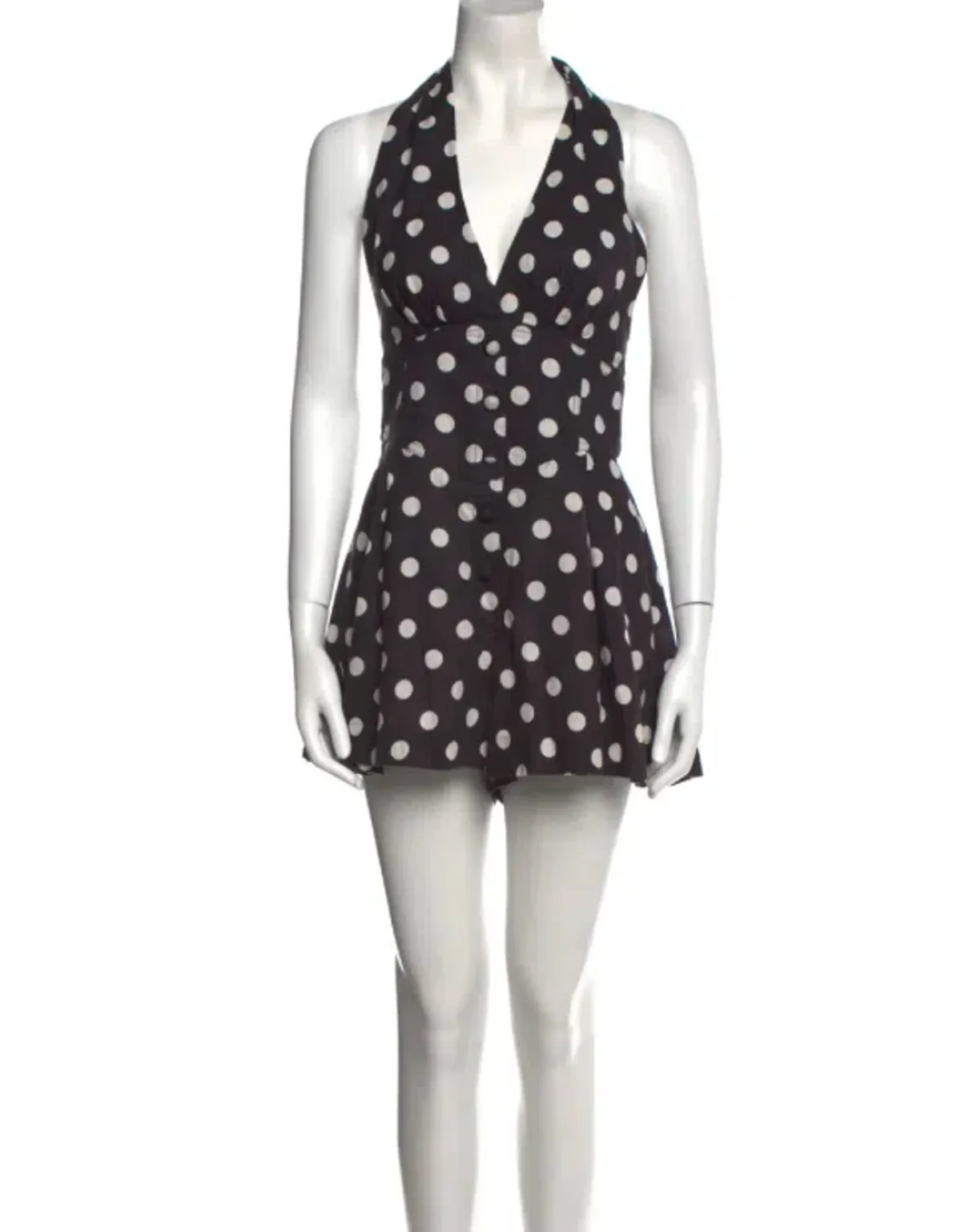 ZIMMERMANN - Bellitude Halter Playsuit Polkadot - Image 2