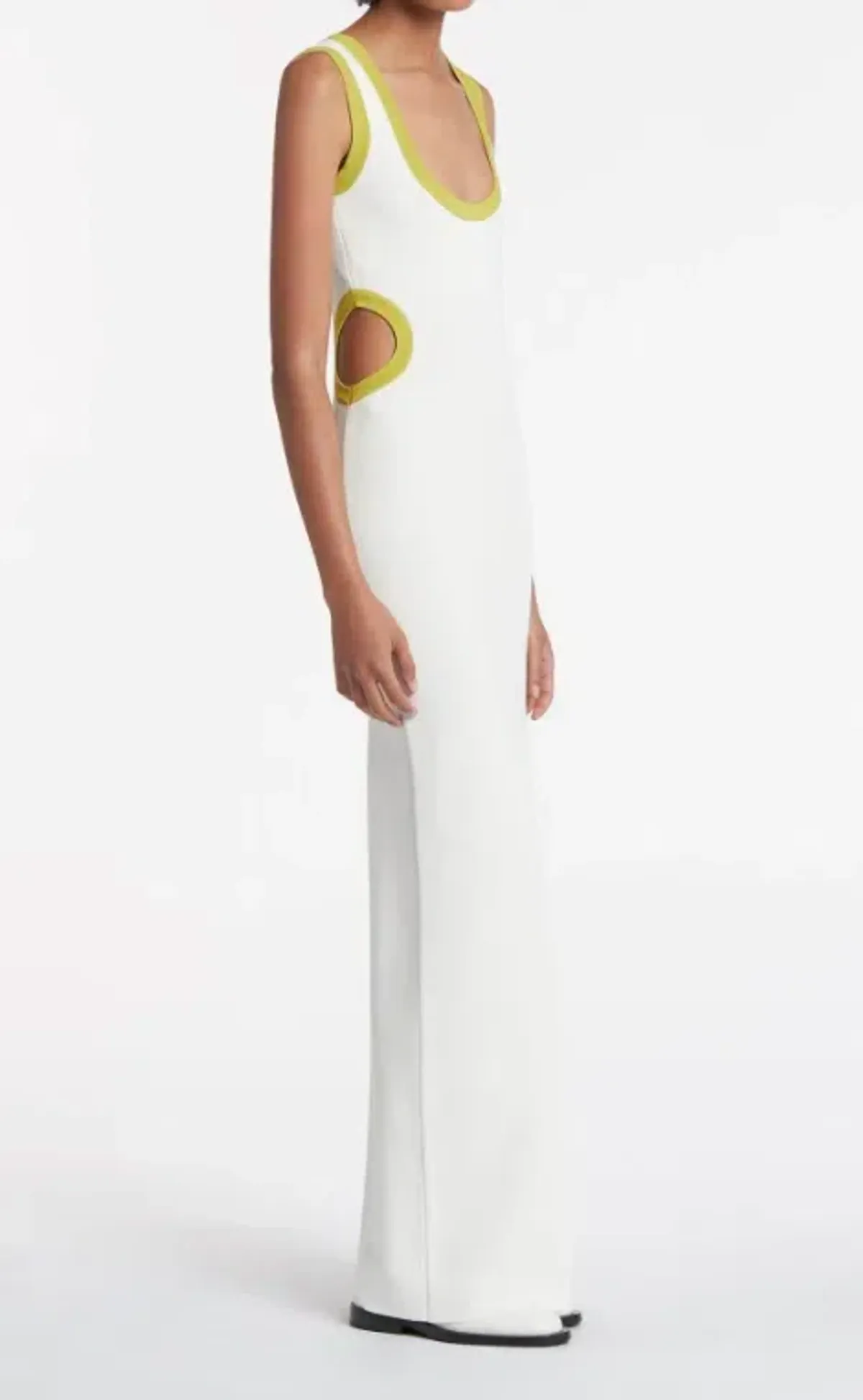 SIR. - Evaline Cut Out Dress Citrus - Image 1