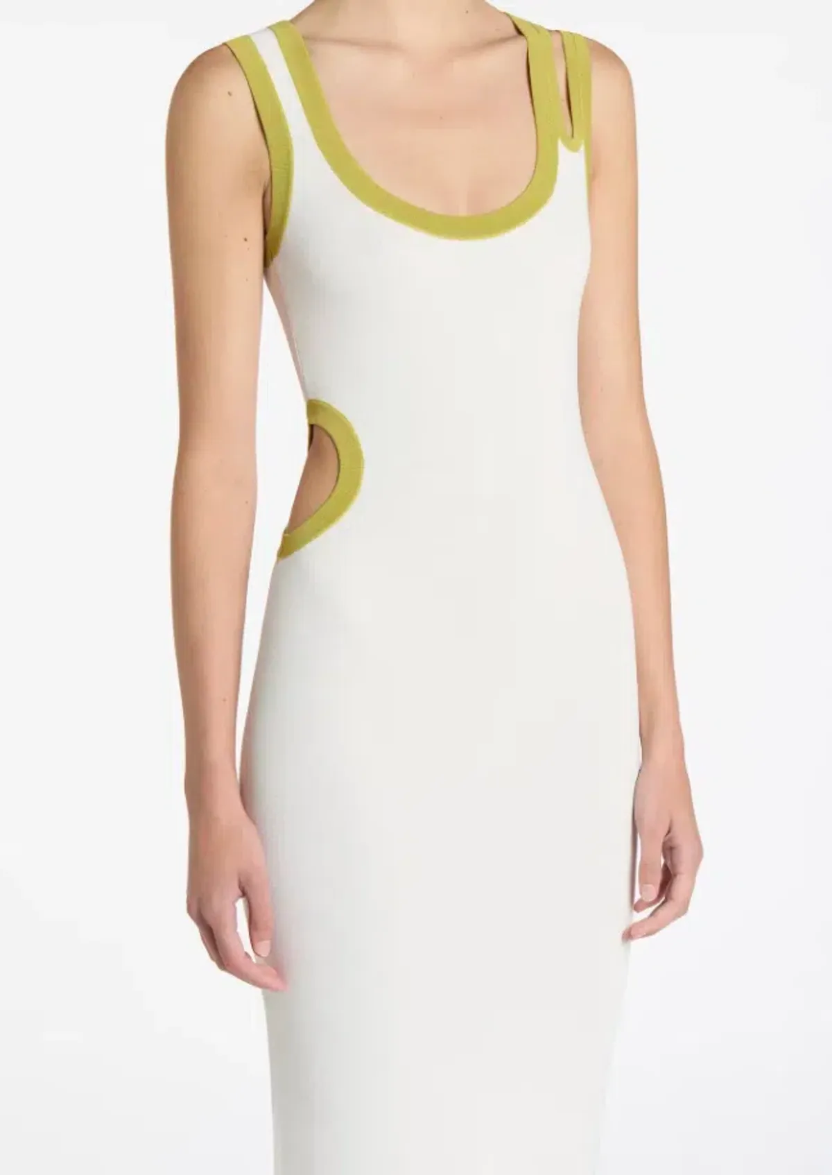 SIR. - Evaline Cut Out Dress Citrus - Image 2