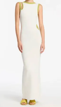 SIR. - Evaline Cut Out Dress Citrus for rent on The Volte - image 3