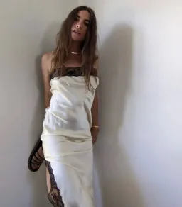 Sir The Label Willa Bias Midi Dress in Lemon Size 1/8 for rent on The Volte - image 3