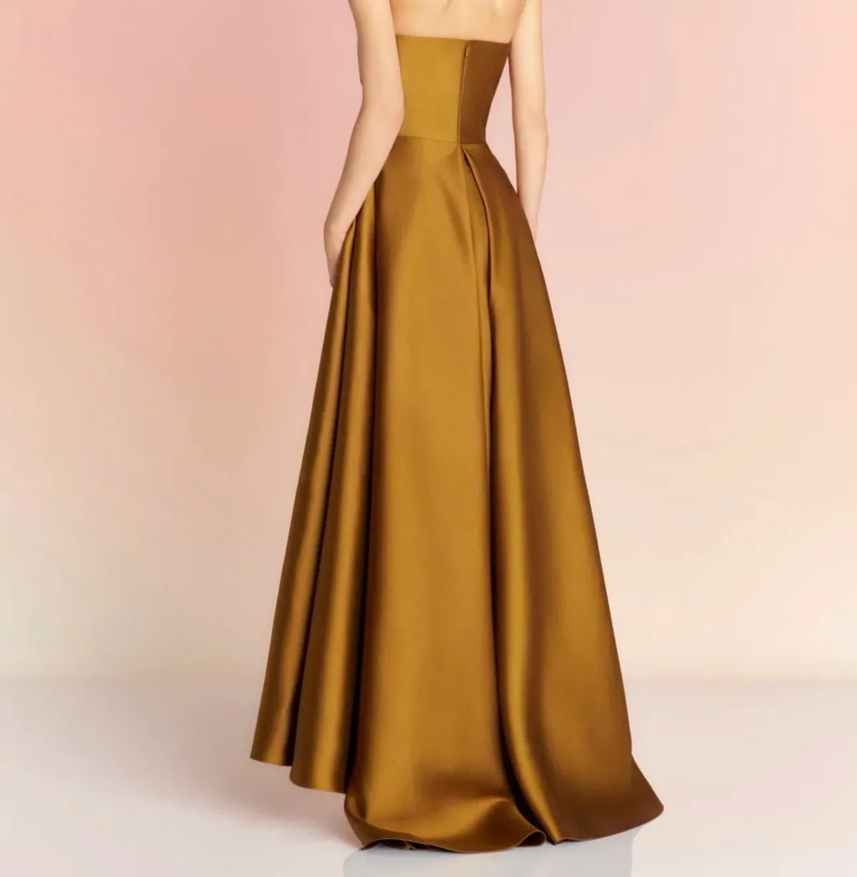 Solace London Tiffany Maxi Dress - Gold   - Image 1