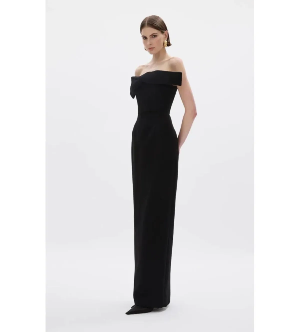 Rachel Gilbert Rydell Gown Black Size 3/AU 12 - Image 4