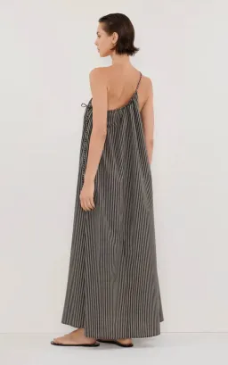 PALMA BITTER CHOC SILK BLEND MIDI DRESS for rent on The Volte - image 3