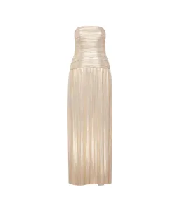 Manning Cartell Love And Lustre Maxi Dress Gold Size 6 for rent on The Volte - image 4