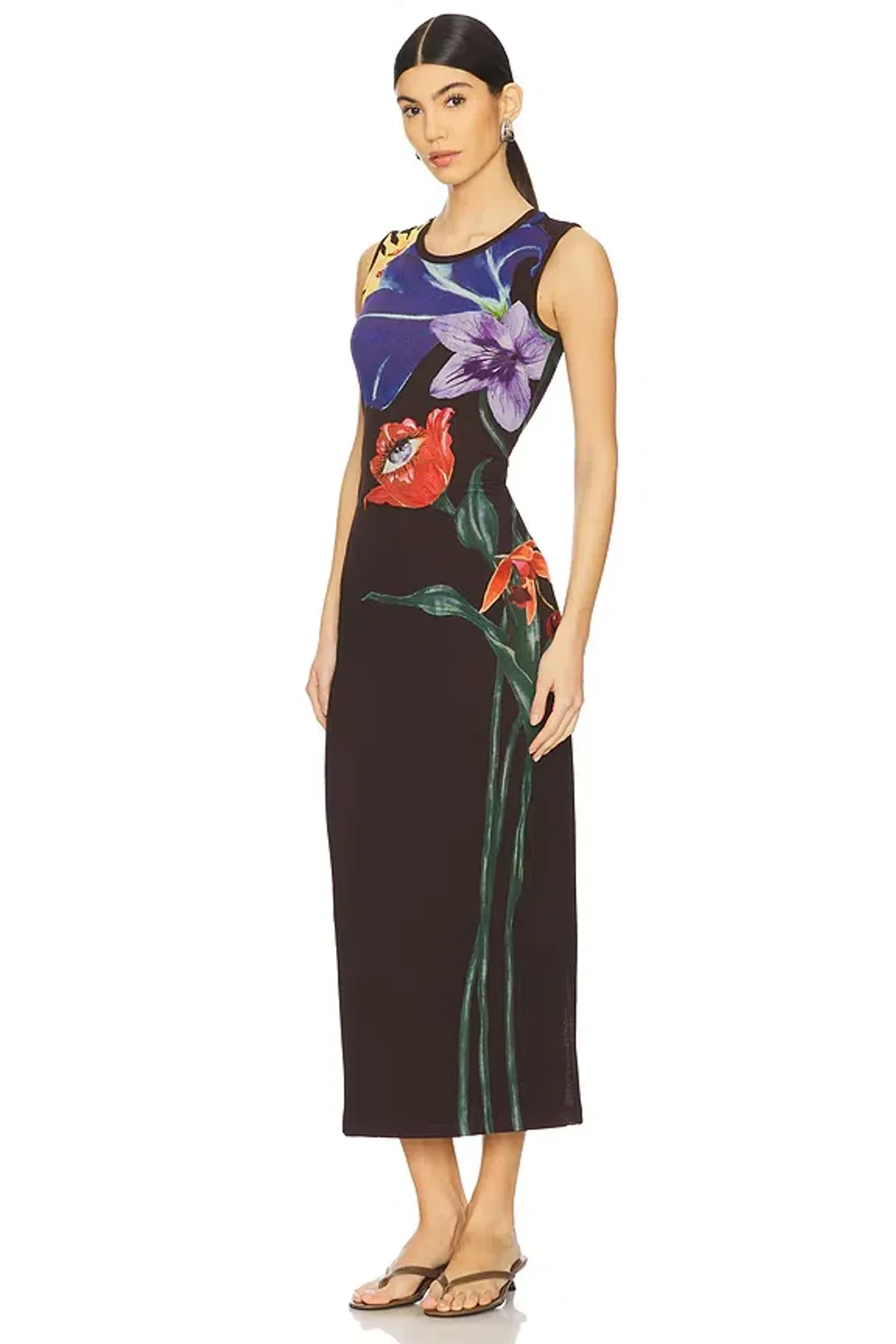 ROAME - Theodore Dress in Elysium Cocoa - Size 10/12 - Image 2