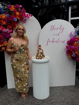 Rachel Gilbert Francesca Gown Gold Size 2/AU10 for rent on The Volte - image 10