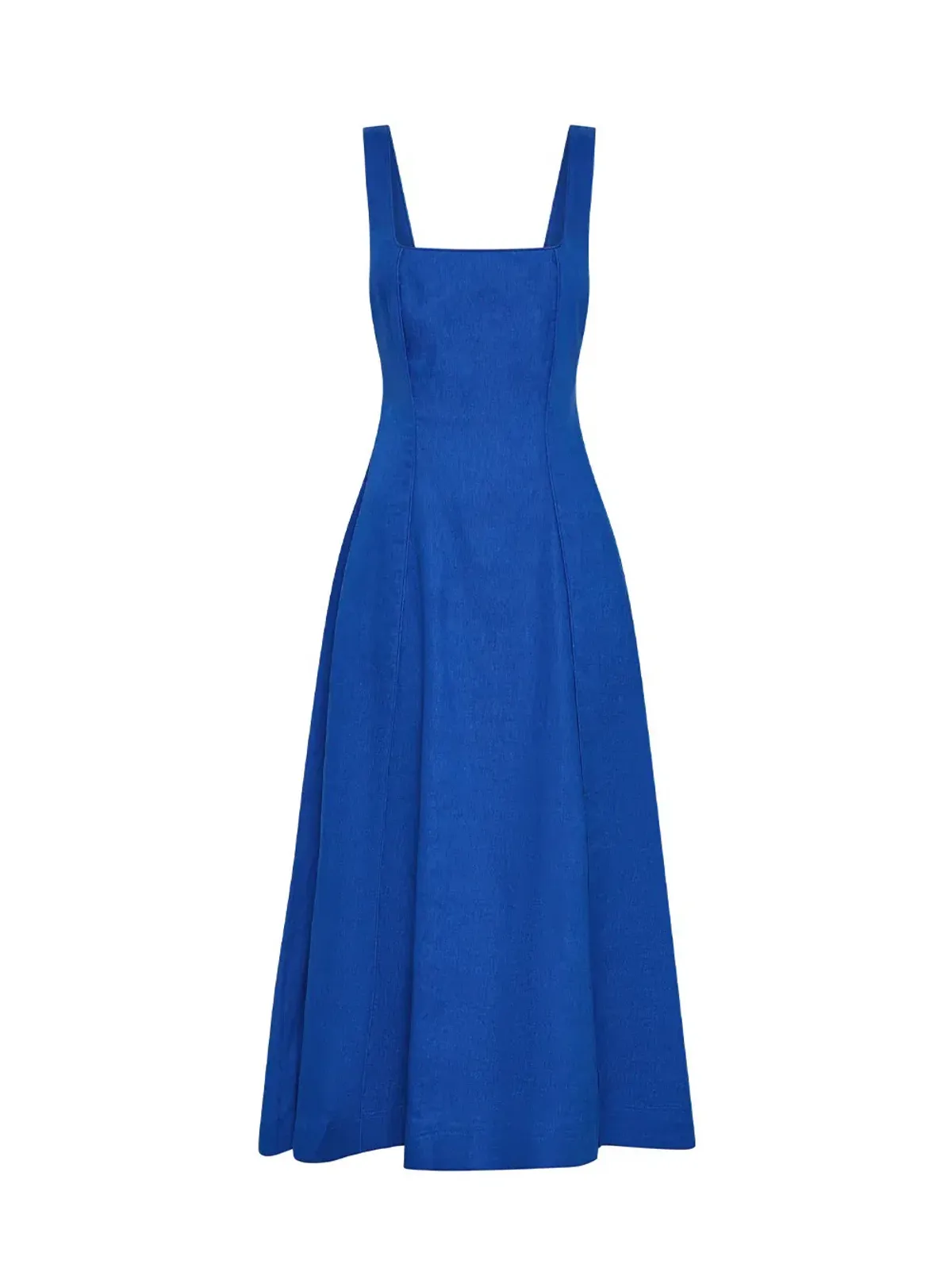 Kivari Elise Midi Dress; cobalt blue; size 10  - Image 3