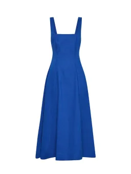 Kivari Elise Midi Dress; cobalt blue; size 10  for rent on The Volte - image 3