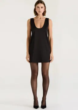 Henne Black Dahlia mini dress size 8 for rent on The Volte - image 2