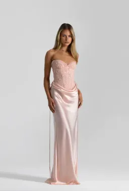 natalie rolt, Verity Bustier & Evelyn Skirt Baby Pink, size 8 (1) for rent on The Volte - image 2