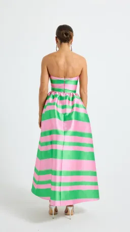 Pasduchas Gigi Strapless Midi Dress Size 8 for rent on The Volte - image 3