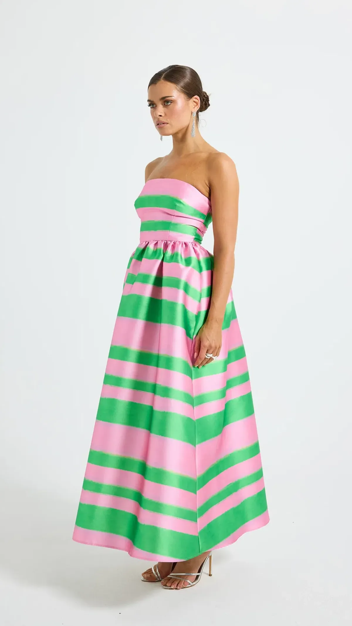 Pasduchas Gigi Strapless Midi Dress Size 8 - Image 2