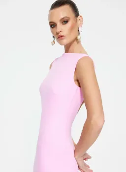 Effie Kats VERONA GOWN - Taffy Pink size 8 for rent on The Volte - image 4