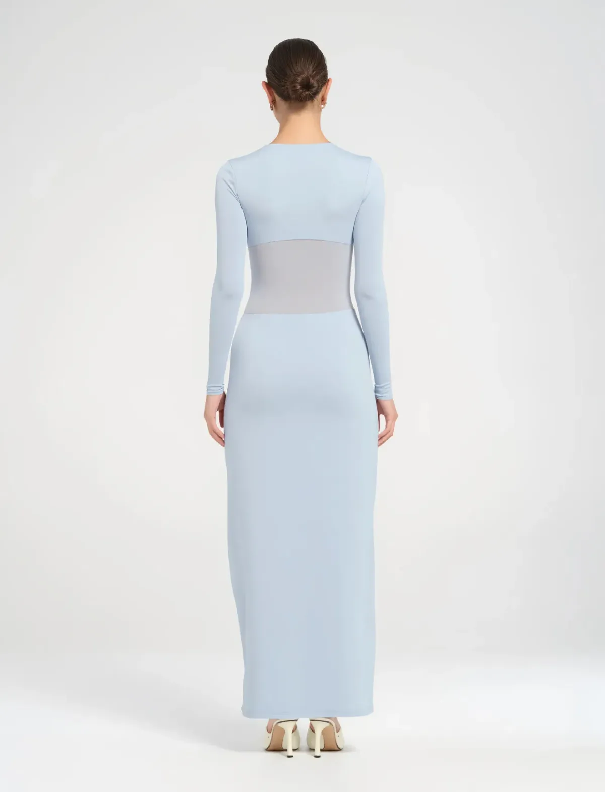 Benni Dora Maxi Dress Size 6 Sky - Image 3