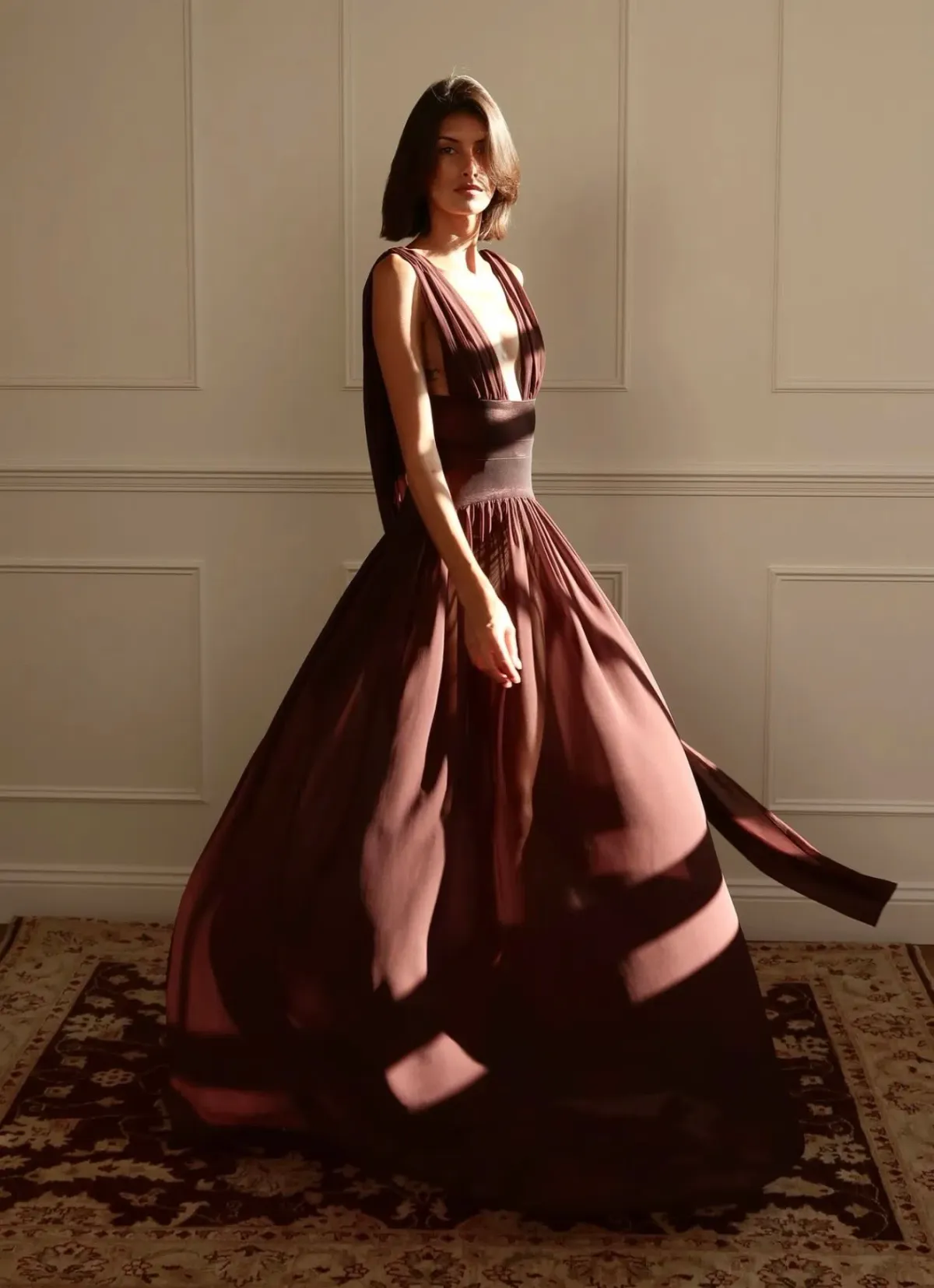 Arcina Ori Ramona Dress in Cacao  - Image 4