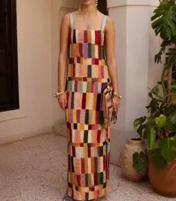 ALEMAIS Marjorelle Embellished Midi Dress  for rent on The Volte - image 1