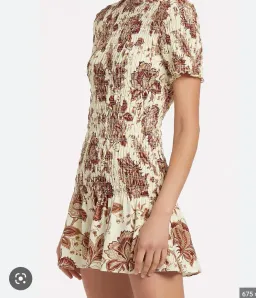 Sir the Label Rei mini dress for rent on The Volte - image 1