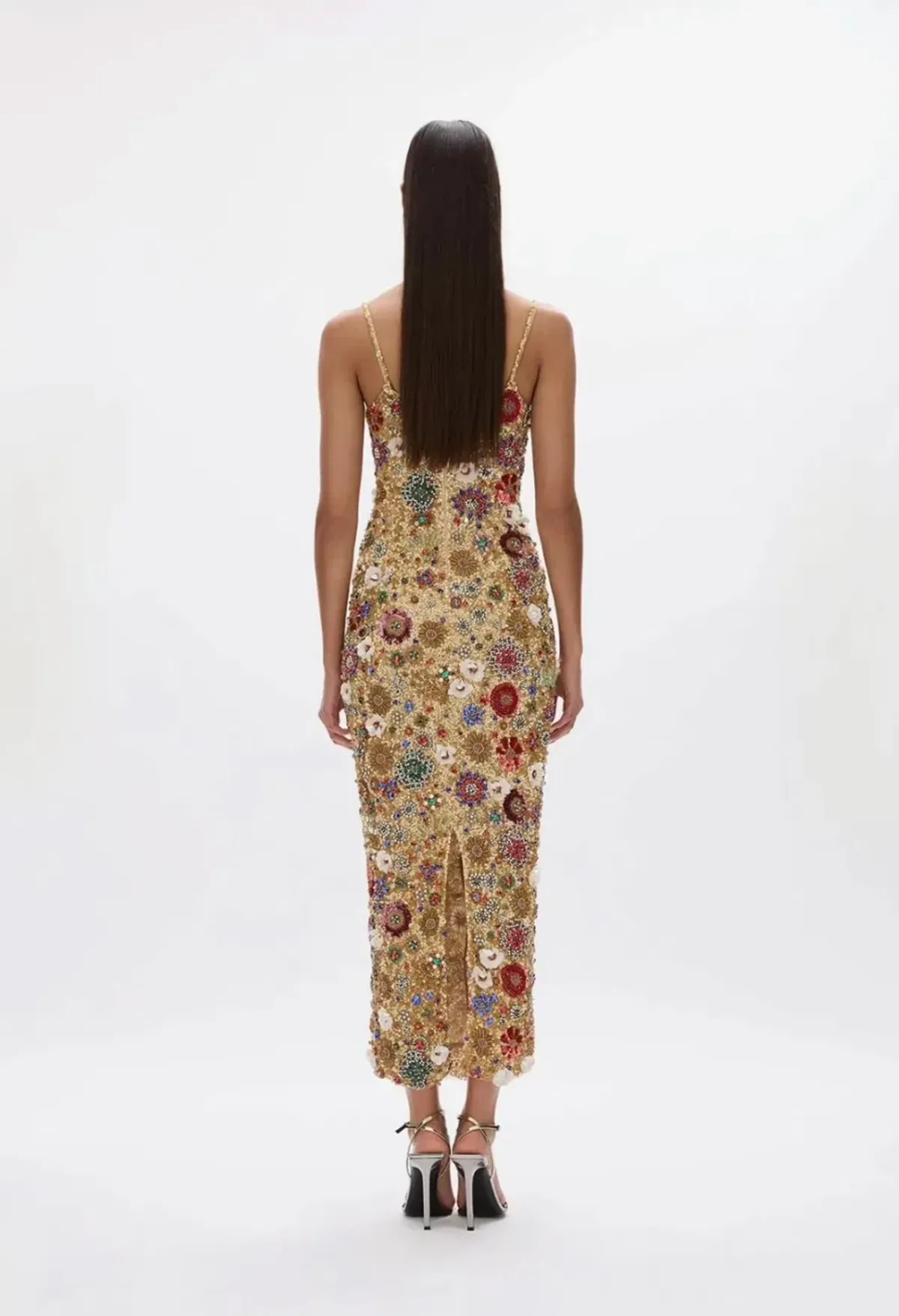 Rachel Gilbert Francesca Gown Gold Size 3/AU12 - Image 3