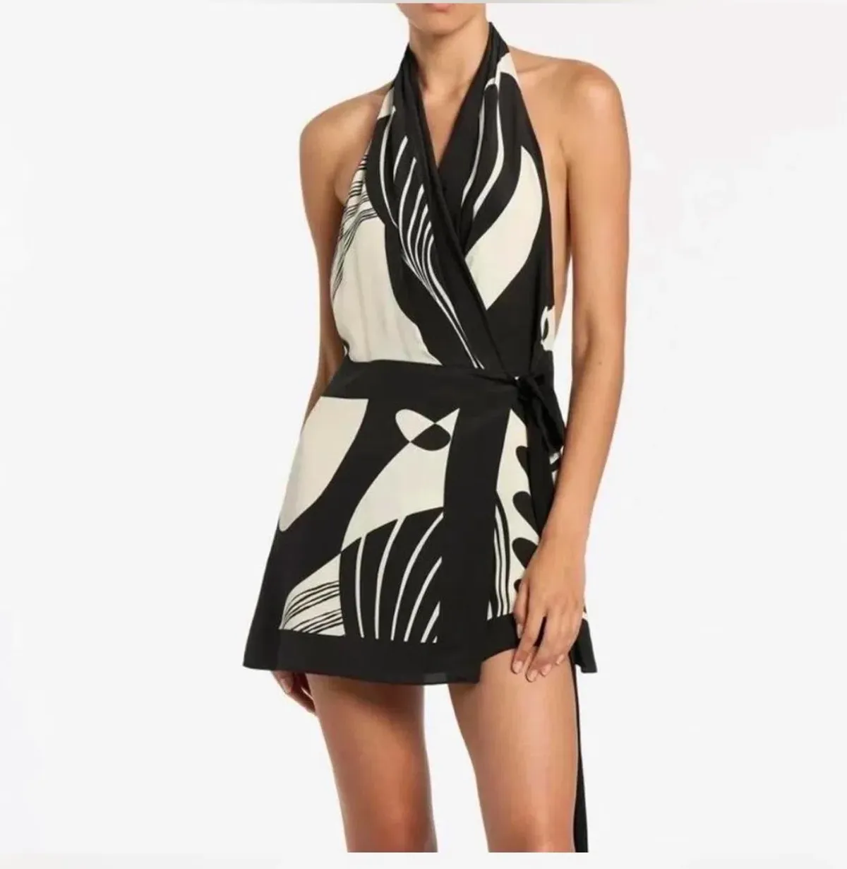 Sir the Label Realisme wrap dress - Image 2