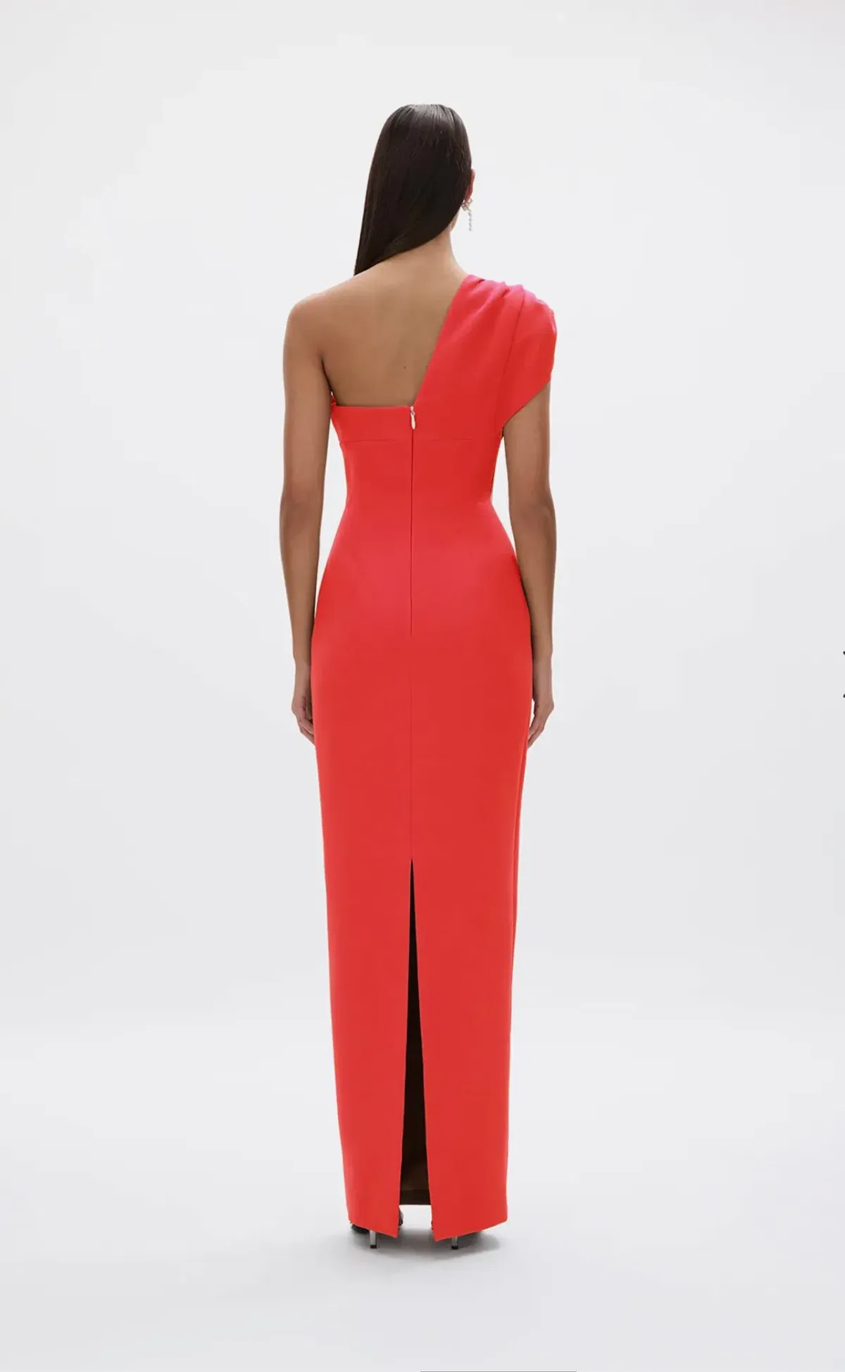 Rachel Gilbert Winnie Gown in Coral Size 10 - Image 3