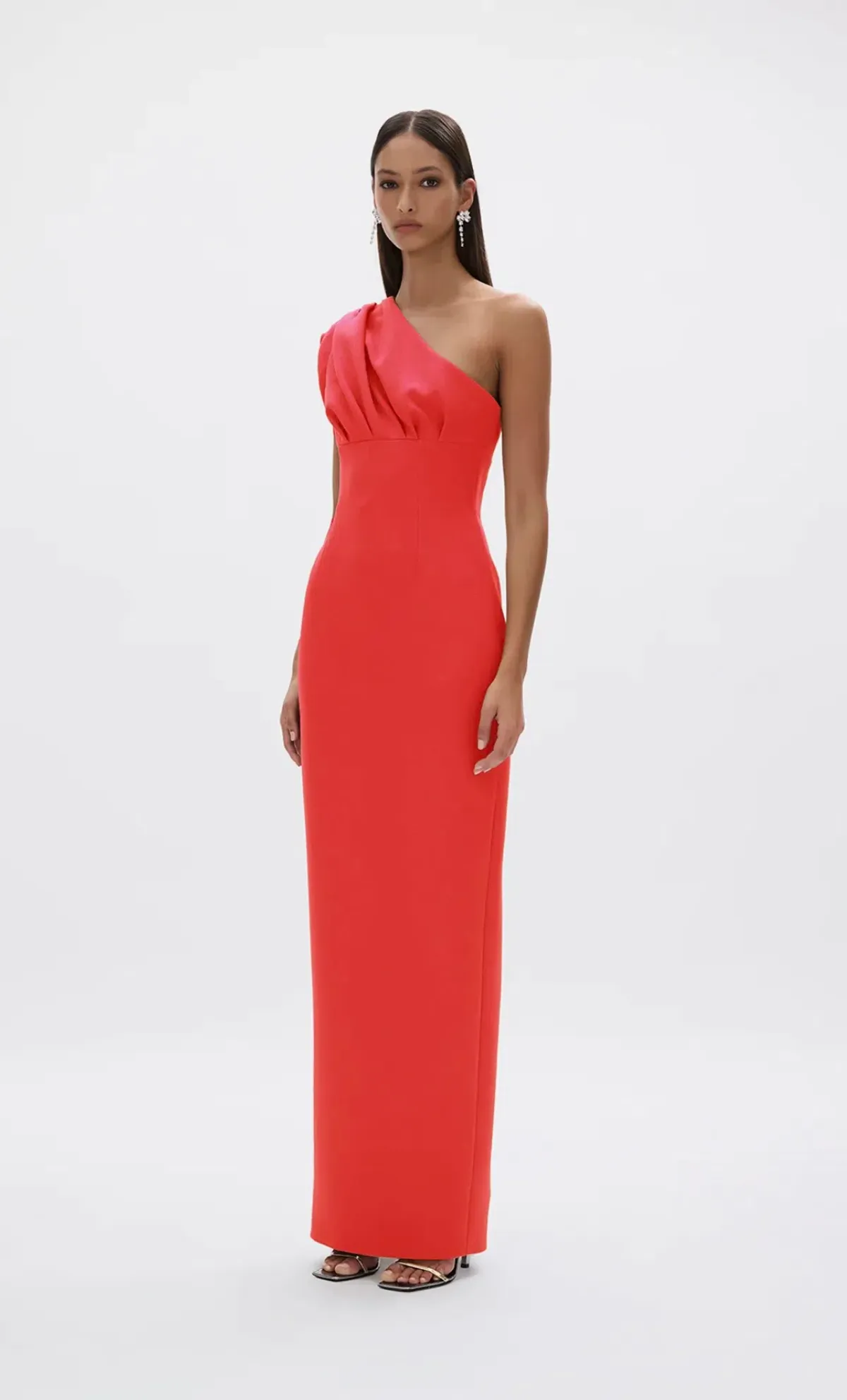 Rachel Gilbert Winnie Gown in Coral Size 12 - Image 1