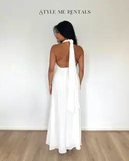 Calia Collection Antonia Maxi Dress White Size 6 for rent on The Volte - image 4