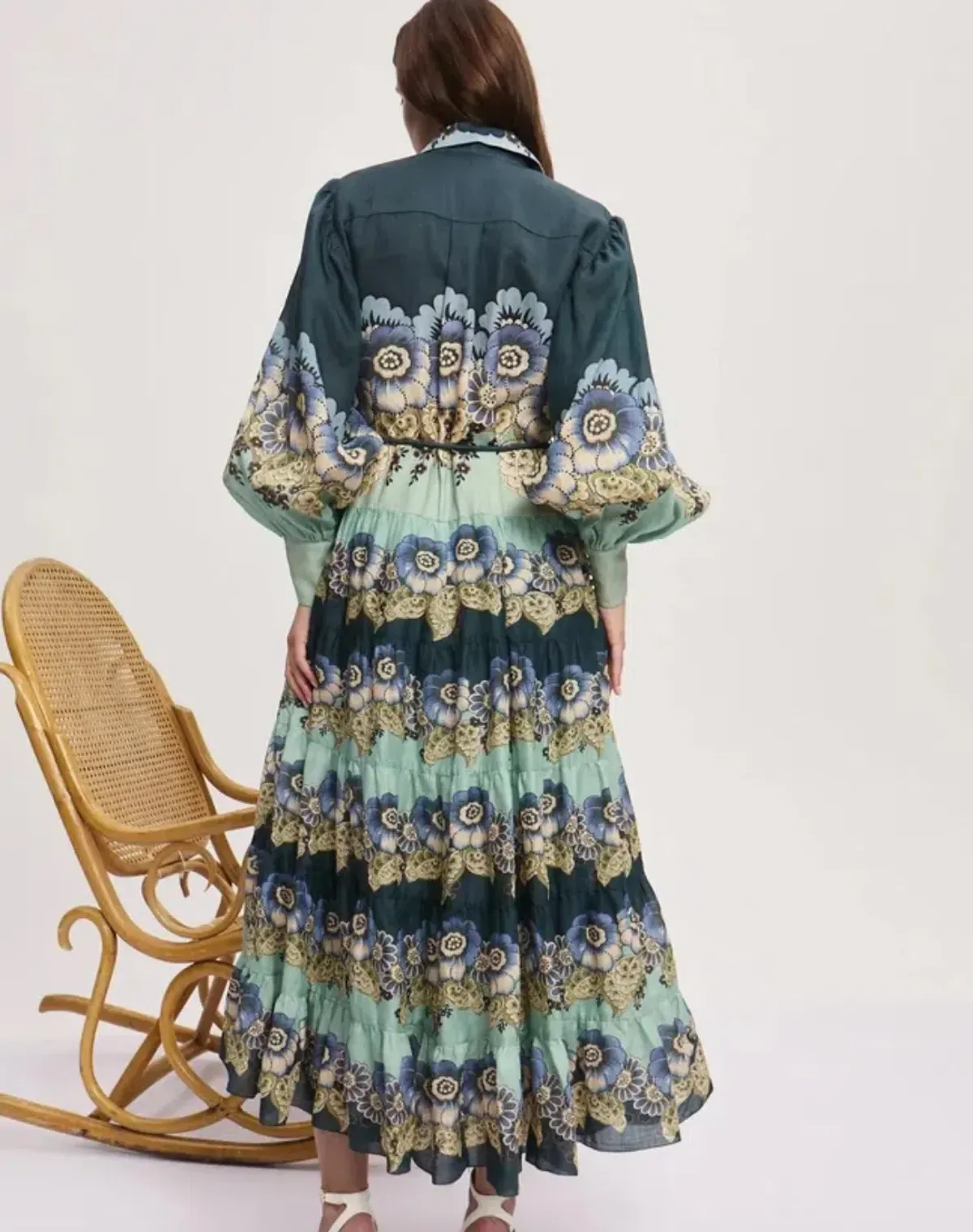 Alemais Maddalena Shirtdress size 12 - Image 3