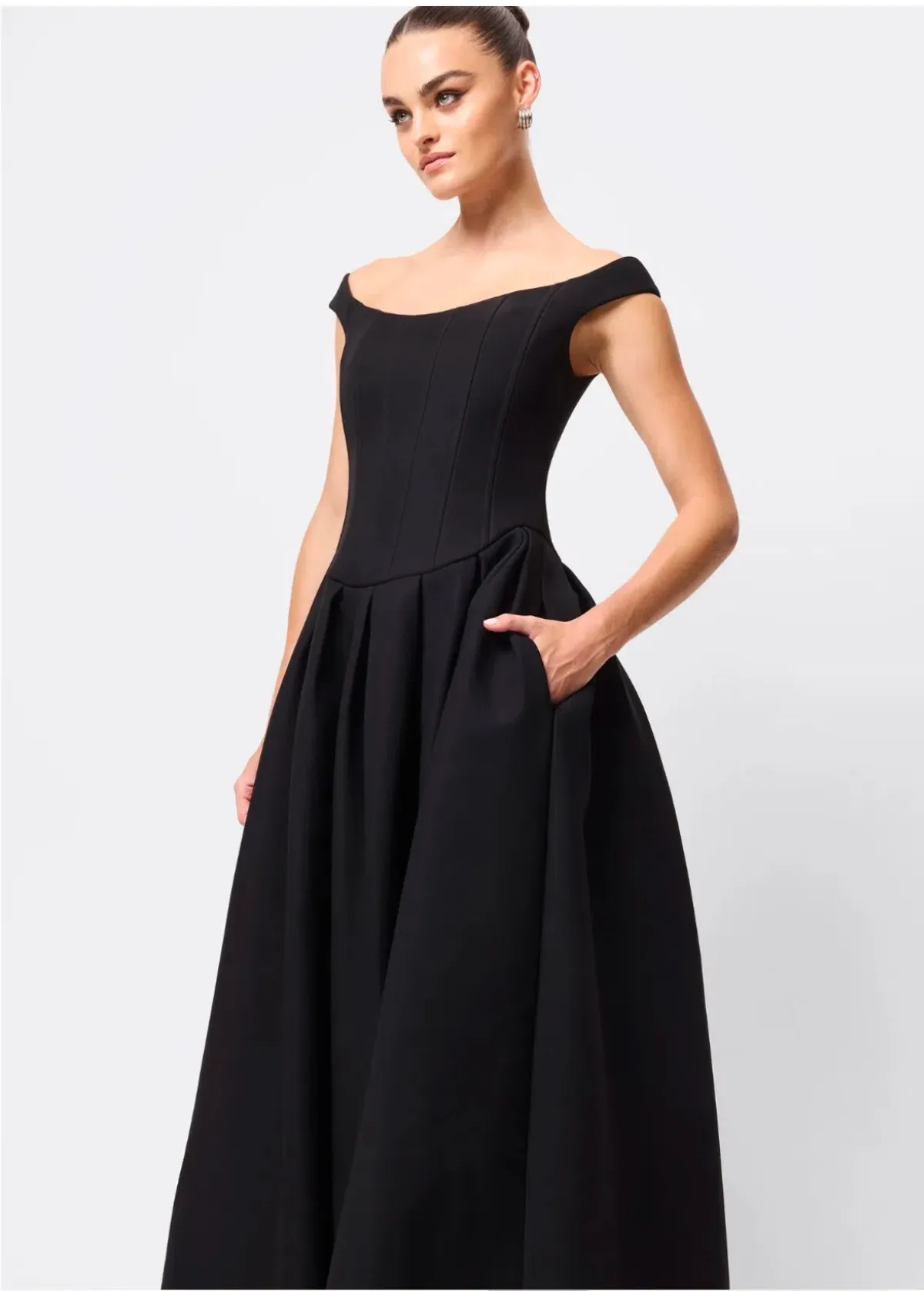 Mossman Adoration Maxi Dress - black - Size 10 - Image 3