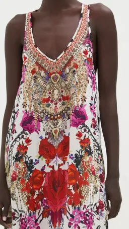 Camilla Reign of roses v neck racerback dress s.XXL  for rent on The Volte - image 4