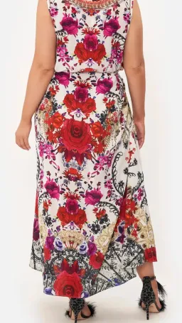 Camilla Reign of roses v neck racerback dress s.XXL  for rent on The Volte - image 1