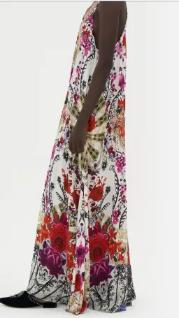 Camilla Reign of roses v neck racerback dress s.XXL  for rent on The Volte - image 5