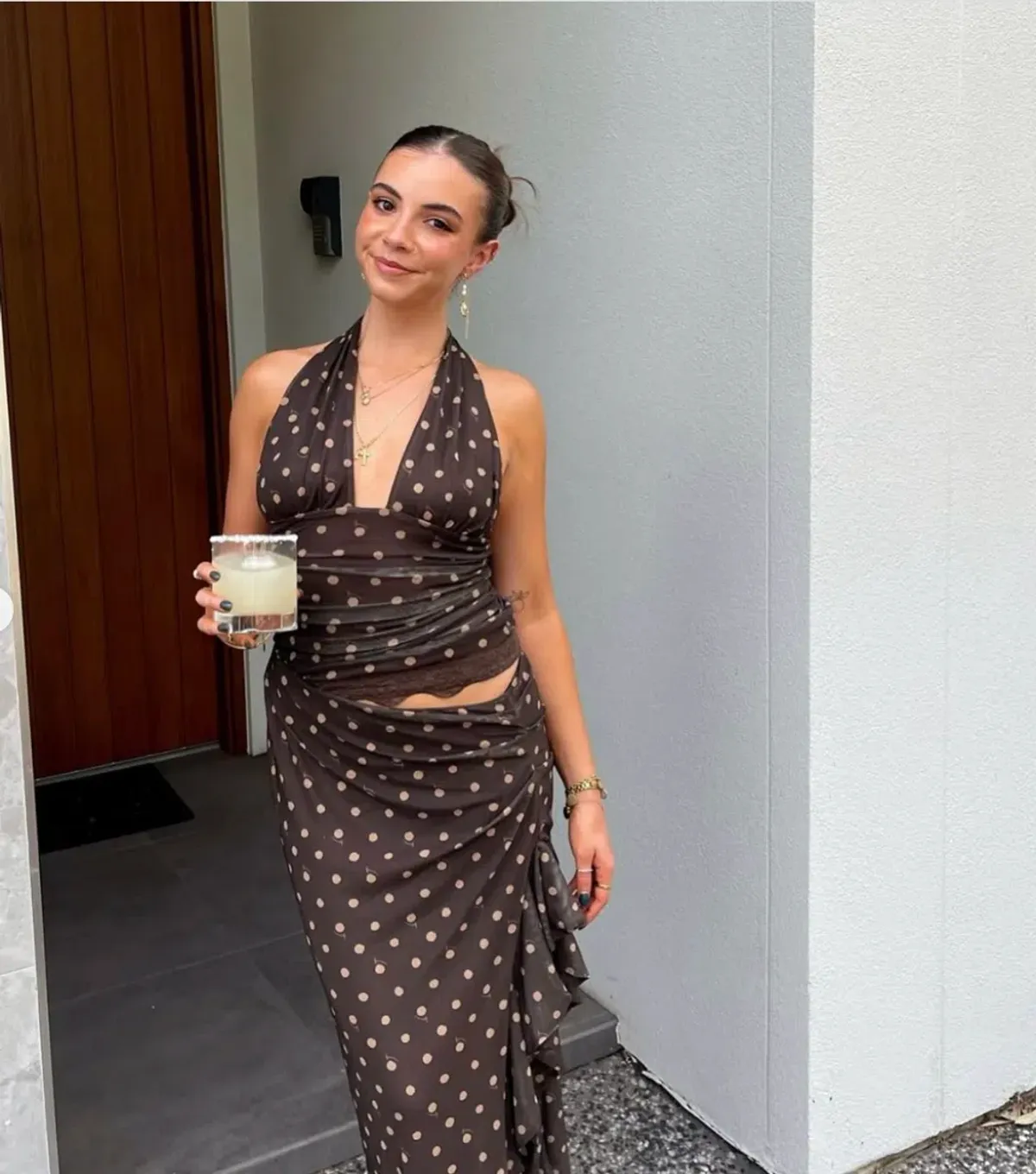 Benni Penelope Halter Maxi size 6 - Image 4