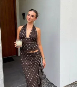 Benni Penelope Halter Maxi size 6 for rent on The Volte - image 4