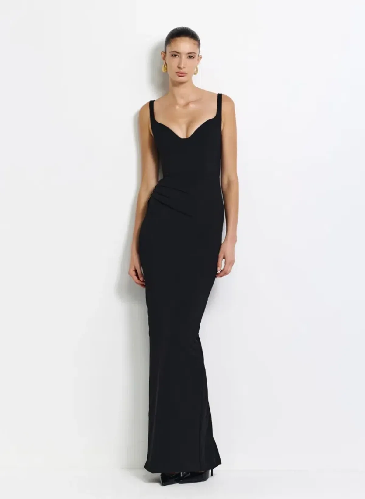 Effie Kats Pearl Gown - Black Size S - Image 1