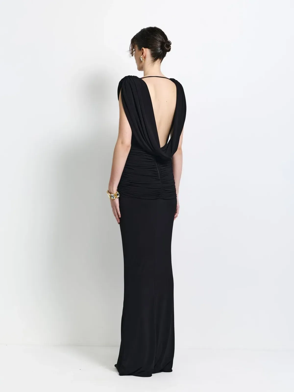 Effie Kats Steele Gown - Black Size XS - Image 2