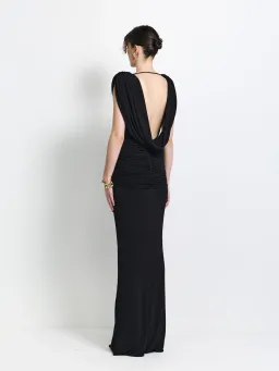 Effie Kats Steele Gown - Black Size M for rent on The Volte - image 2