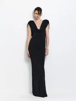 Effie Kats Steele Gown - Black Size M for rent on The Volte - image 1