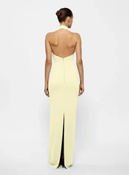 Effie Kats Rhi Gown Lemon Small  for rent on The Volte - image 2